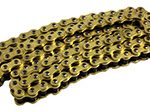 CADENA MOTO DORADA PASO 428 126 ESLAB=428H-126LD