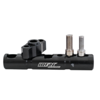 BASE ESPEJO NEGRO BARRA INSTALACION MOTO IR9601