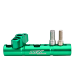 BASE ESPEJO VERDE BARRA INSTALACION MOTO IR9601