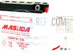 BATERIA C/ACIDO MASUDA 12N7A-3A =BAT-6801-004