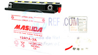 BATERIA C/ACIDO MASUDA 12N7A-3A =BAT-6801-004