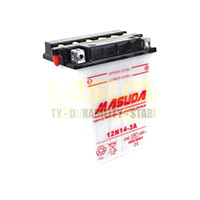 BATERIA C/ACIDO MASUDA 12N14-3A =BAT-6801-113