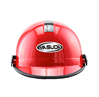 CASCO 1/2 CACHUCHA ABS CALIDAD ISO ROJO