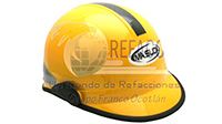 CASCO 1/2 CACHUCHA ABS M-L CALIDAD ISO