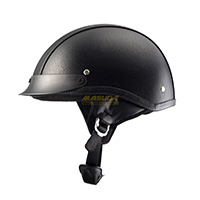 CASCO P/MOTO CHOPER DOT IR-150 CON FORRO NEGRO L
