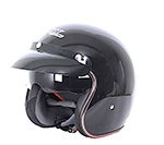 CASCO 3/4 CHOPER NEGRO BRILLO L IRON RACING