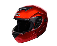 CASCO ABATIBLE IRON RACING IR108 DOT ROJO L