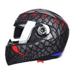 CASCO ABATIBLE IR105 DOT COBRA ROJA MATE XL