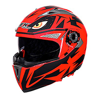 CASCO ABATIBLE IR105 DOT OJO ROJO L