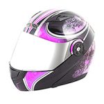 CASCO ABATIBLE DOBLE MICA APHRODITE VIOLETA (L)