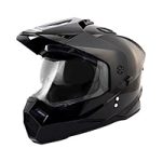 CASCO CROSS IRON RACING IR-91 NEGRO BRILLO (S)