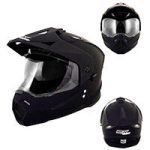 CASCO CROSS IRON RACING IR-92 NEGRO MATE (L)