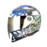 CASCO ABATIBLE IRON RACING IR-105 DOBLE MICA DOT N