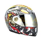 CASCO ABATIBLE IRON RACING IR-105 DOBLE MICA DOT V