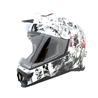 CASCO CROSS NOVIA SALVAJE BRILLO L