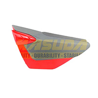 CUBIERTA LATERAL IZQUIERDA ROJO/NEGRO FT125 SPORT