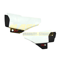 CUBIERTA LATERAL PAR HONDA CGL125 TOOL BLANCO