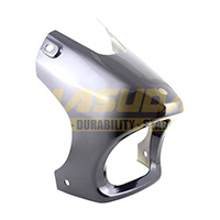 CUBIERTA INFERIOR MOTOR RX115 NEGRO