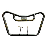 DEFENSA TUBO METALICO NEGRO YAMAHA MSD015 YBR125