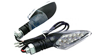 DIRECCIONAL LED NEGRO MATE LUZ BLANCA JGO
