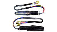 DIRECCIONAL NEGRO MATE 12V 12LED 4CABLES LUZ