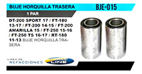 EJE HORQUILLA TRAS FT-180 13-14/FT200/FT250/DT200