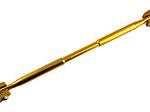 BARRA MANUBRIO ESTAB 25CM DORADO