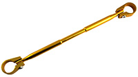 BARRA MANUBRIO ESTAB 25CM DORADO