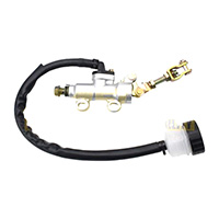 BOMBA FRENO PIE PLATEADO