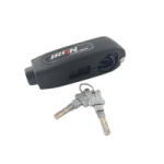 CANDADO SEGURIDAD MOTO NEGRO MANIJA ANTIRROBO