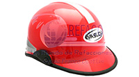 CASCO 1/2 CACHUCHA ROJO=MSD-300-R