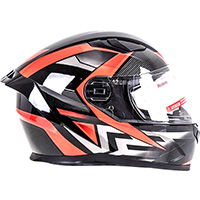 CASCO CERRADO GRAFICO BLANCO M-L