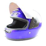 CASCO CERRADO GRAFICO AZUL M-L