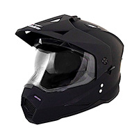 CASCO CROSS NEGRO MATE (M)
