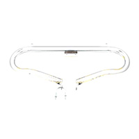 DEFENSA TUBO METALICO ACROMADO MSD017 GN125