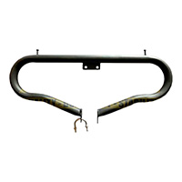 DEFENSA TUBO METALICO NEGRO GN125