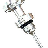 BAYONETA ACEITE PLATA ALUMINIO UNIVERSAL