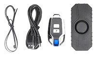 ALARMA P/MOTO 2 CONTROLES SENSOR MOVIMIENTO