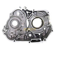 CARTER IZQUIERDO XT-110 GRIS